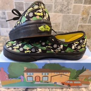 Authentic VANS (The Simpsons) Glow Bart
